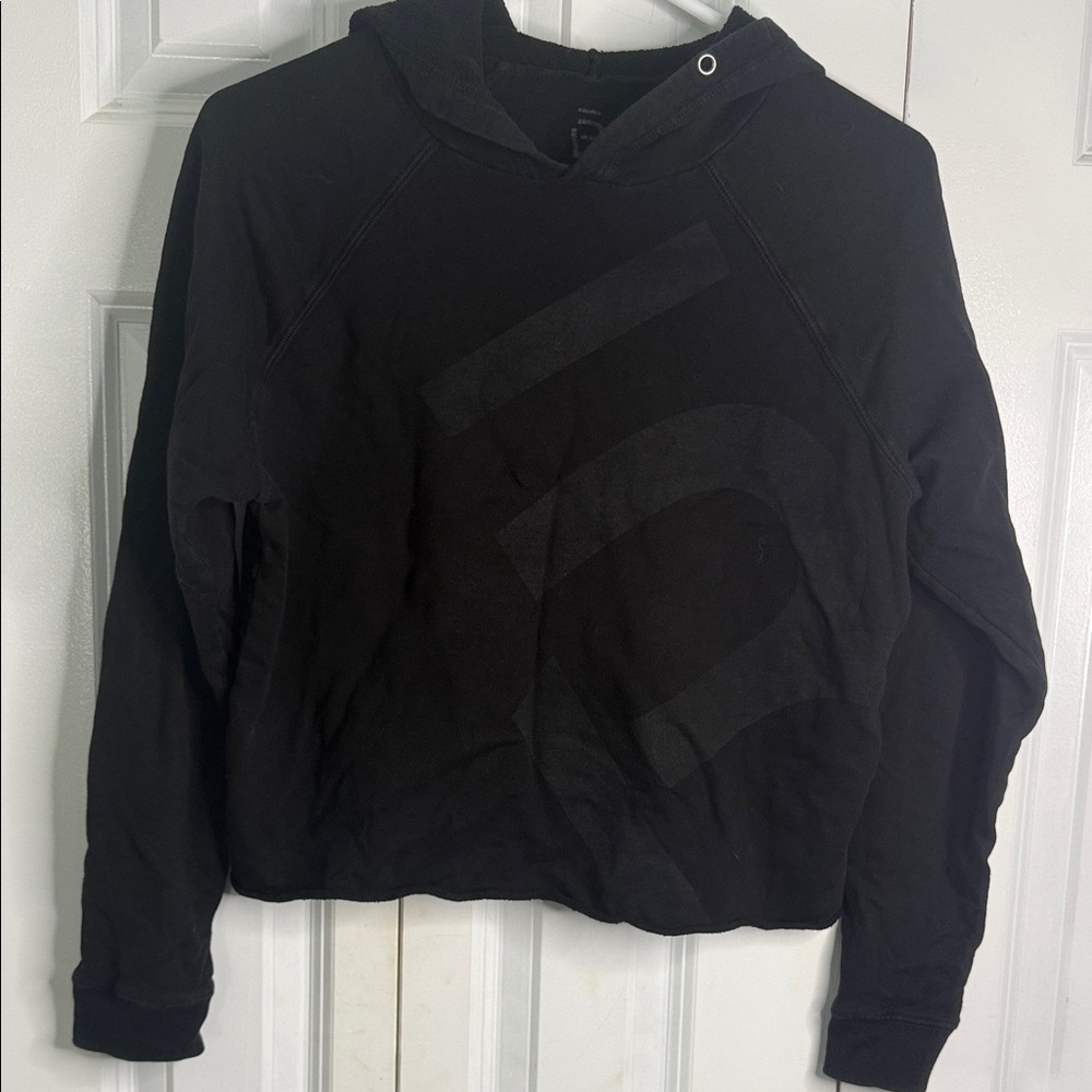 Black Hoodie with Subtle Logo